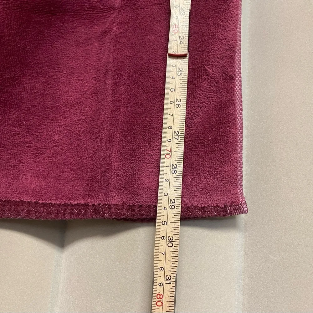 Vintage The Avanti Look Hand Towel Embroidered Floral USA 1970s 70s